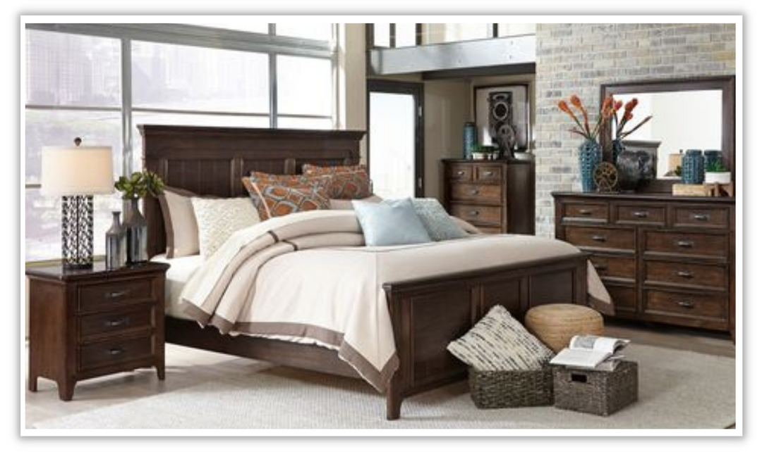 Saddlebrook Bed-Beds-Jennifer Furniture