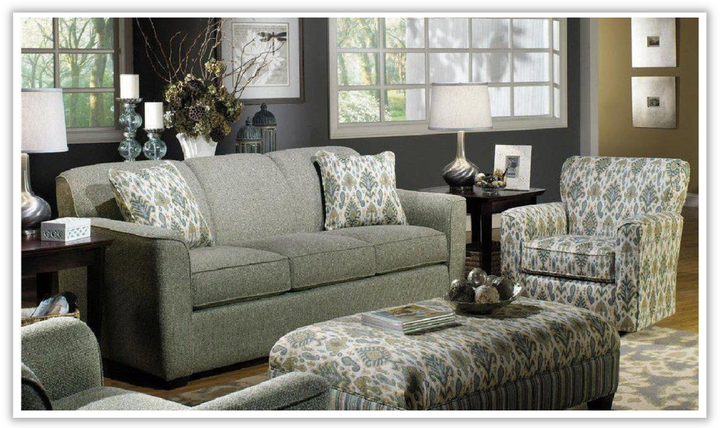 Craftmaster Stacey 3-Seater Fabric Sofa in Queen Size