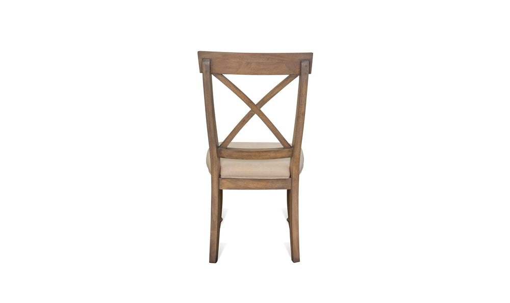 Aberdeen X-back Uph Side Chair 2in-Dining Side Chairs-Jennifer Furniture