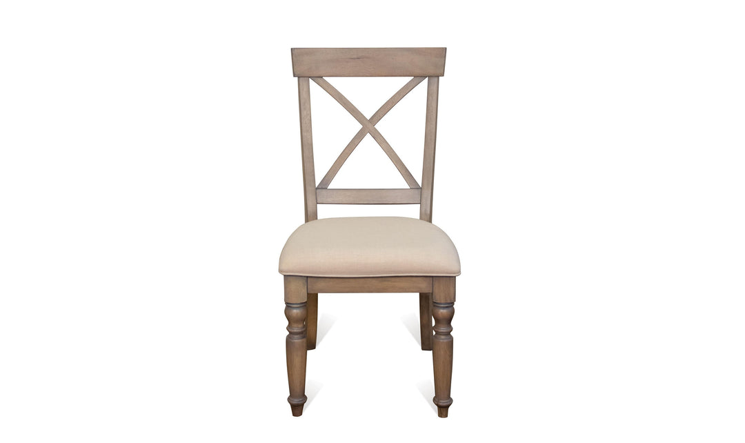 Aberdeen X-back Uph Side Chair 2in-Dining Side Chairs-Jennifer Furniture