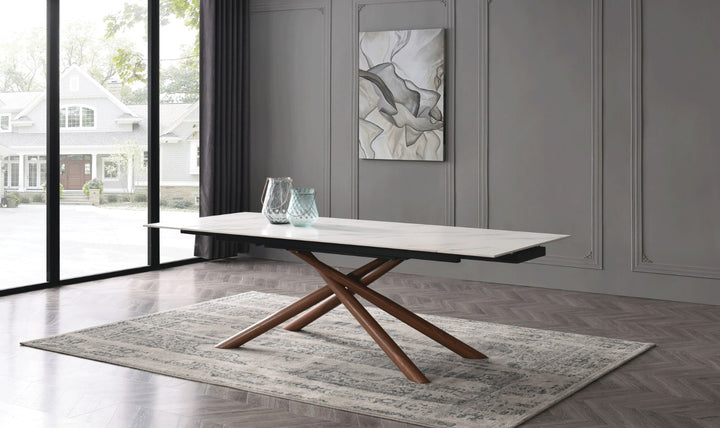 Acquire Extendable Dining Table-Dining Tables-Jennifer Furniture