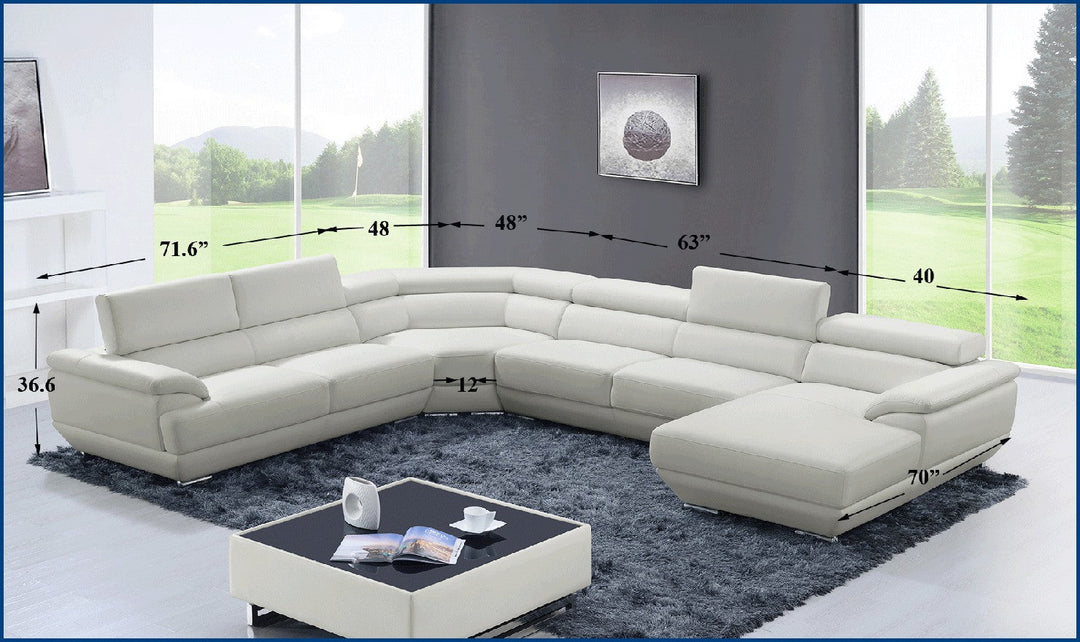 Ahmad Sectional-Sectional Sofas-Jennifer Furniture