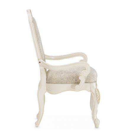 AICO Lavelle Fabric Arm Chair in Classic Pearl