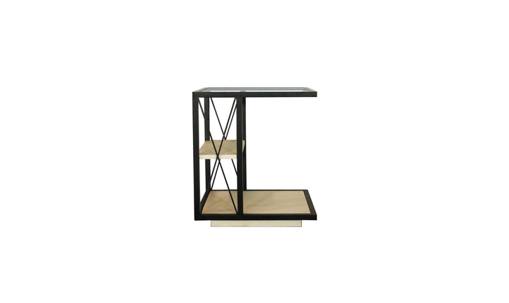 Asher Rectangle End Table-End Tables-Jennifer Furniture