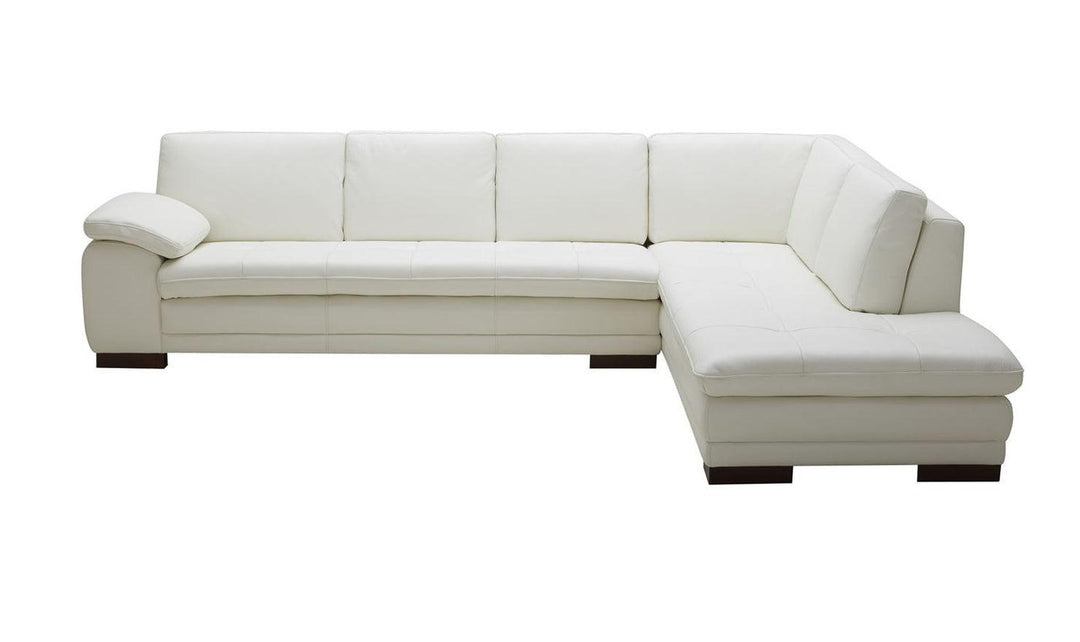 Ava Italian Leather Sectional Sofa-Sectional Sofas-Jennifer Furniture