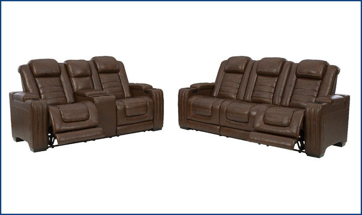 Backtrack Power Reclining Set-Living Room Sets-Jennifer Furniture