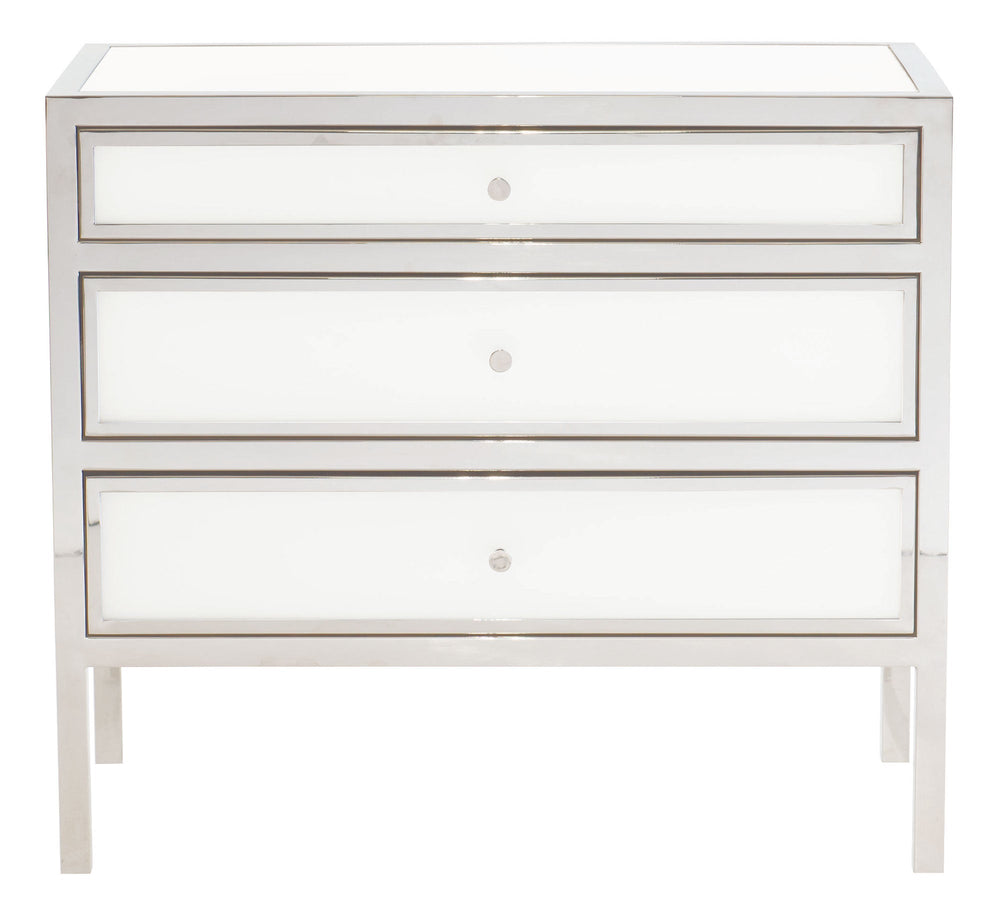 Blanca Nightstand-Nightstands-Jennifer Furniture