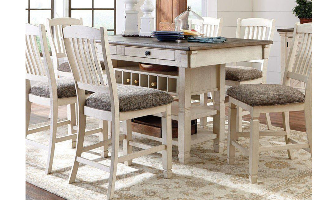 Bolanburg Counter Height Dining Set-Dining Sets-Jennifer Furniture