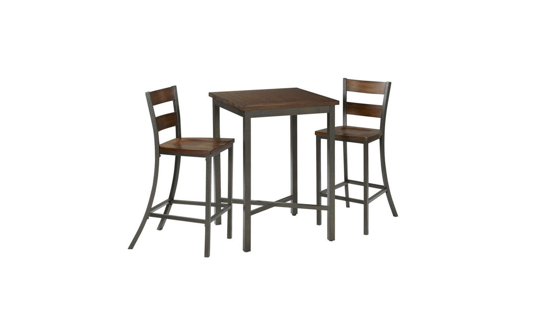 Cabin Creek 3 Piece Bistro-Brown Set by homestyles-Patio-Jennifer Furniture