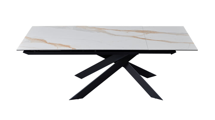 Calcutta Extendable Dining Table-Dining Tables-Jennifer Furniture