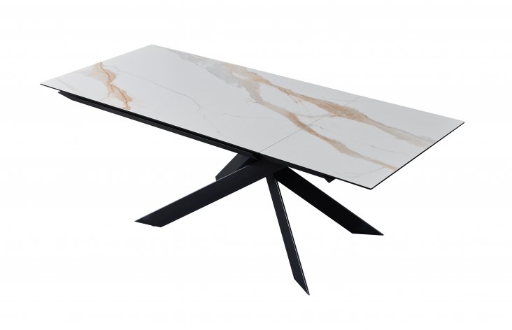 Calcutta Extendable Dining Table-Dining Tables-Jennifer Furniture