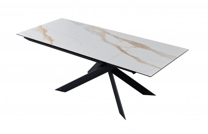 Calcutta Extendable Dining Table-Dining Tables-Jennifer Furniture