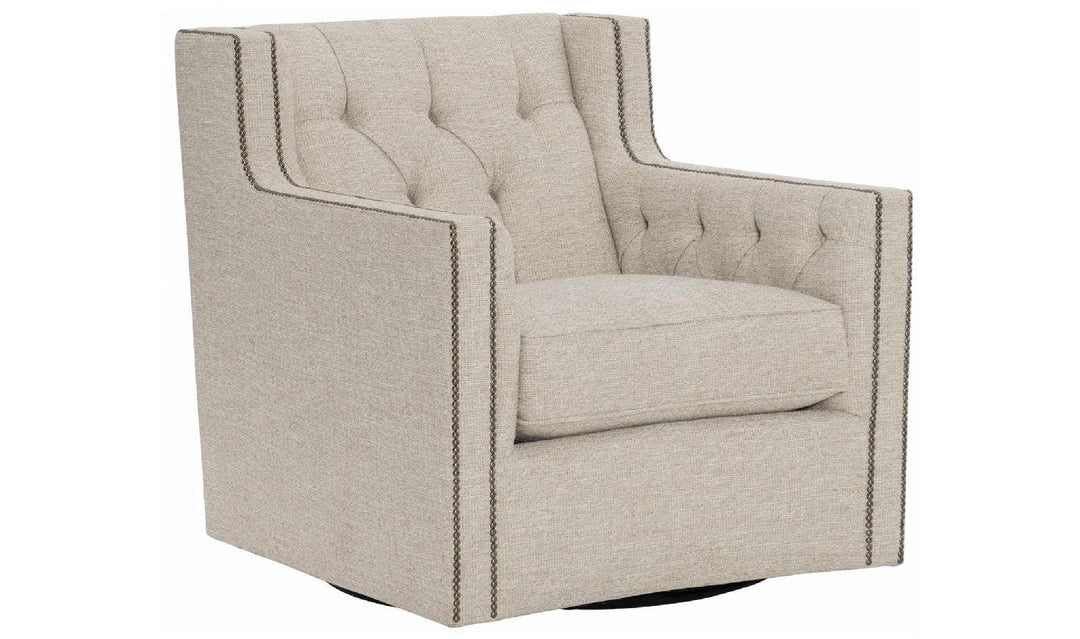 Candace Swivel Chair-Accent Chairs-Jennifer Furniture