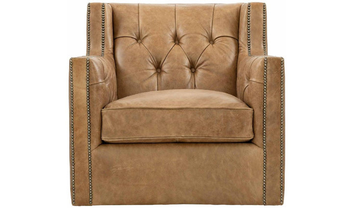 Candace Swivel Chair-Accent Chairs-Jennifer Furniture