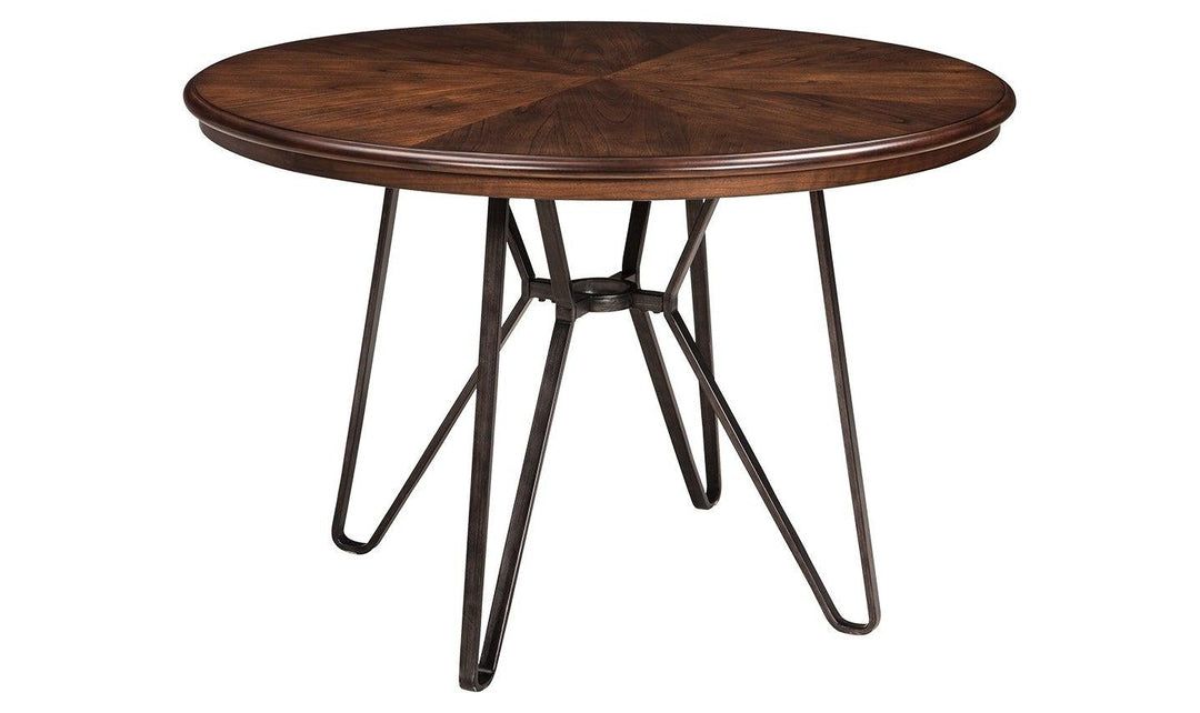 Centiar Round Dining Room Table-Dining Tables-Jennifer Furniture