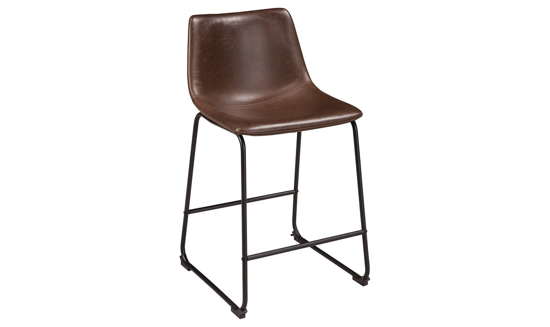 Centiar Upholstered Barstool (Pair)-Barstools-Jennifer Furniture