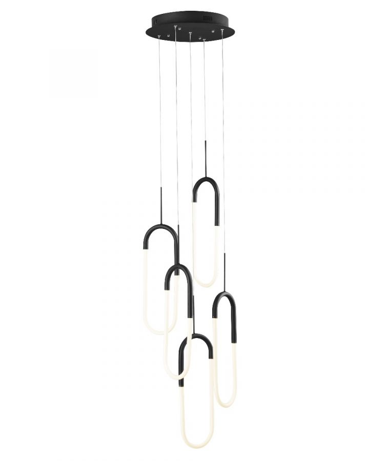 Averi LED Five Clips Chandelier