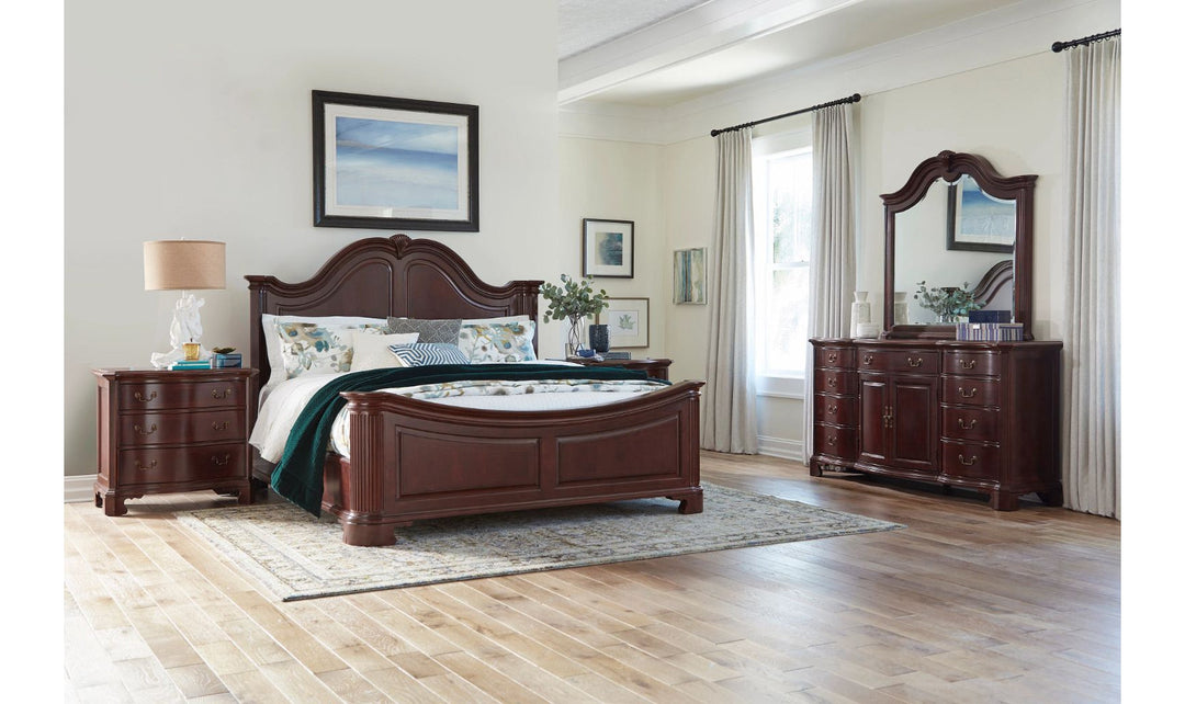 CHERRY GROVE MANSION BED-Beds-Jennifer Furniture