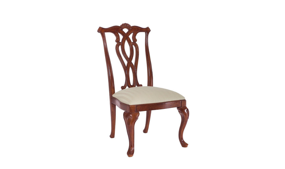 CHERRY GROVE PIERCED BACK SIDE CHAIR-Dining Side Chairs-Jennifer Furniture