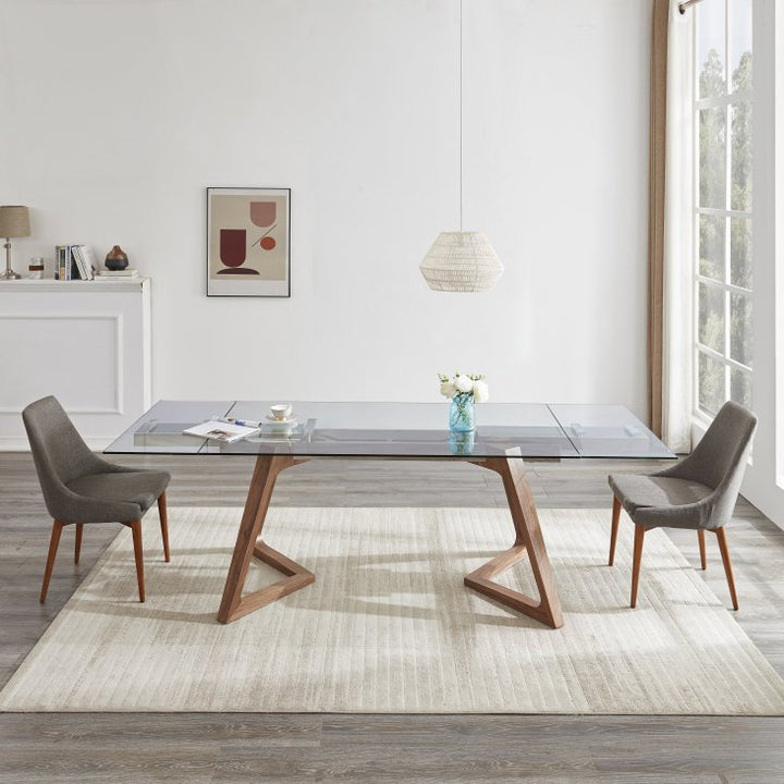 Class Extendable Dining Table-Dining Tables-Jennifer Furniture