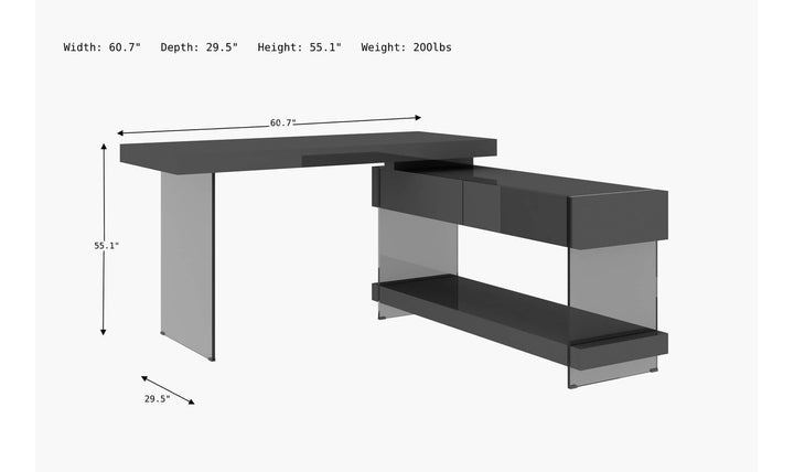 Cloud Desk-Desks-Jennifer Furniture