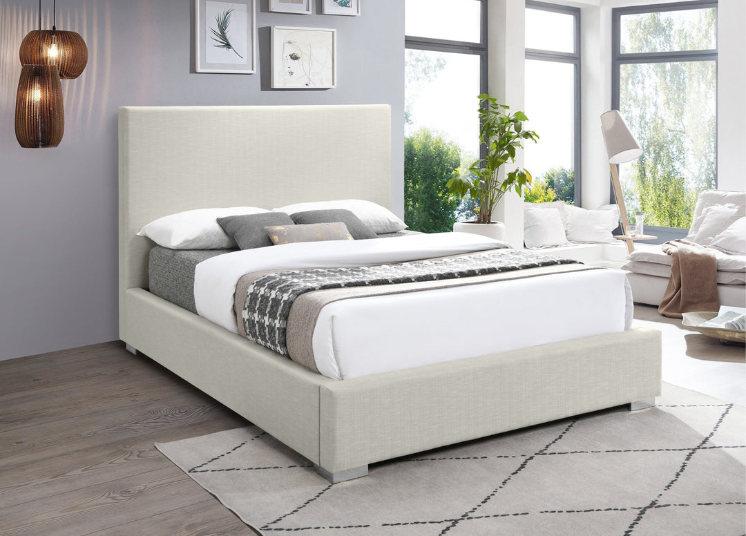 Crosby Linen Bed-Beds-Jennifer Furniture