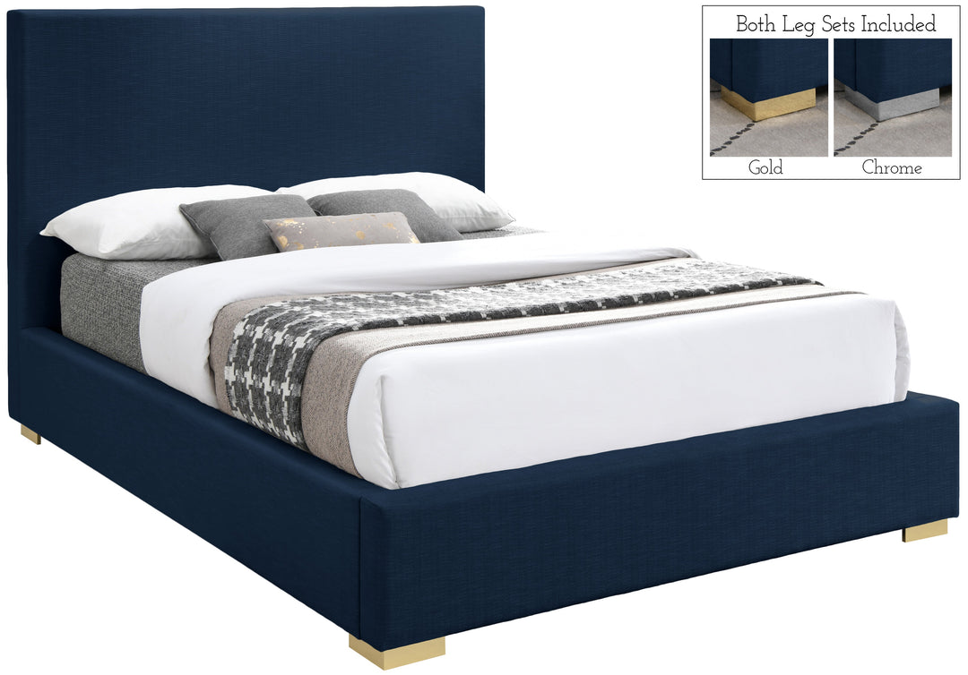 Crosby Linen Bed-Beds-Jennifer Furniture