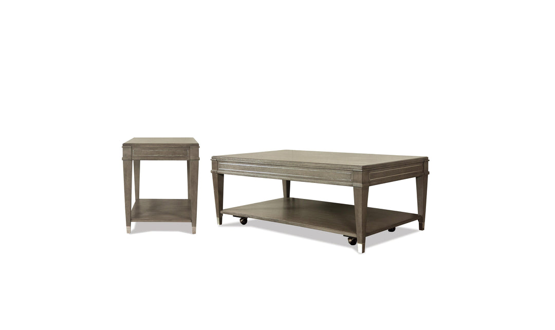 Dara Two Rectangle Cocktail Table-Coffee Tables-Jennifer Furniture