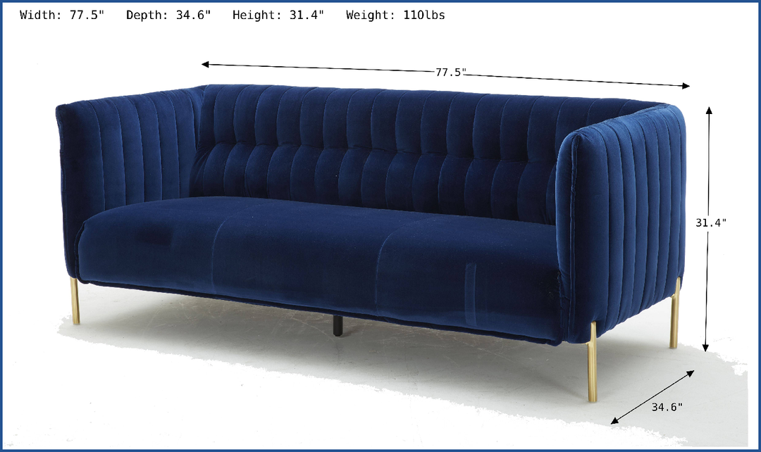 Deco Sofa-Sofas-Jennifer Furniture