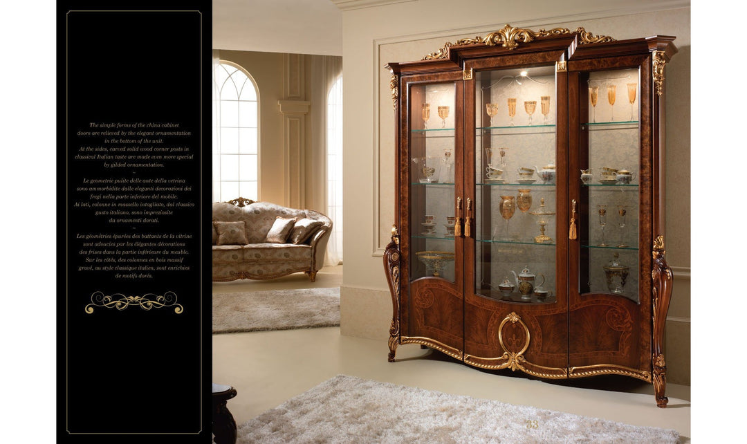 Donatello China Cabinet-China Cabinets-Jennifer Furniture