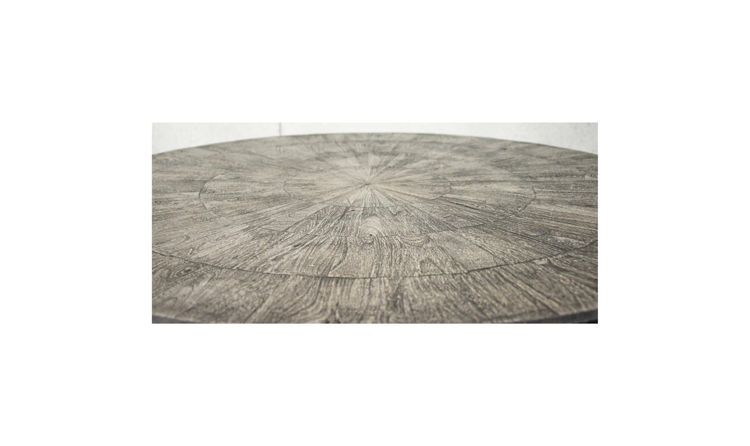 Drake Round Drum Cocktail Table-Coffee Tables-Jennifer Furniture