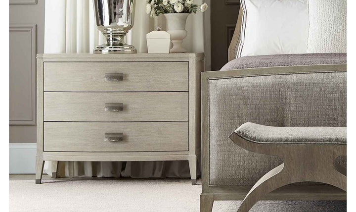 East Hampton 3-Drawers Nightstand-Nightstands-Jennifer Furniture