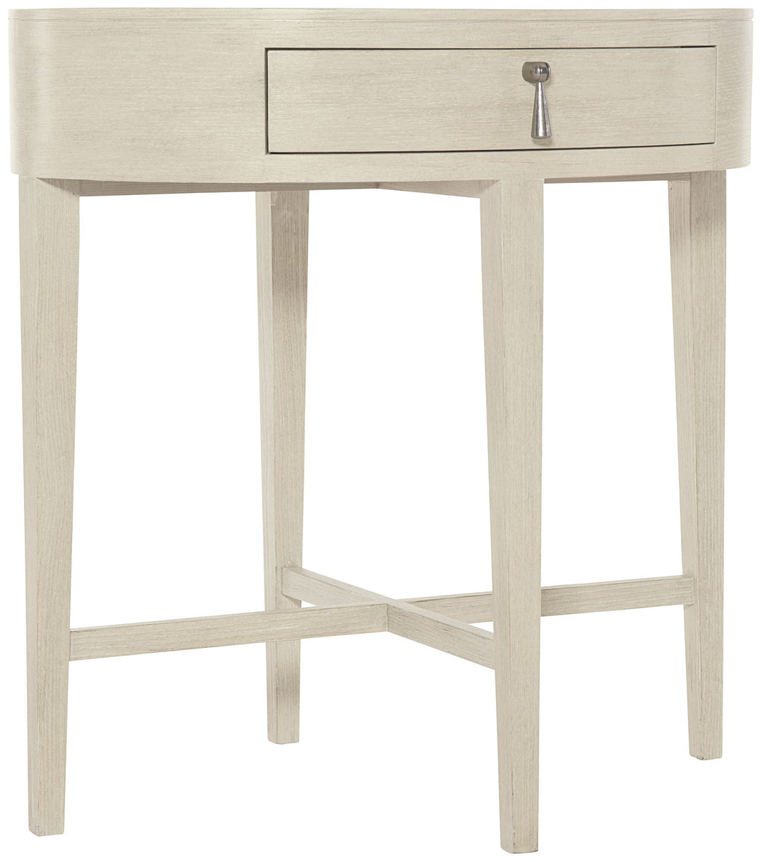 East Hampton Oval Nightstand-Nightstands-Jennifer Furniture