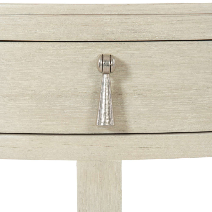 East Hampton Oval Nightstand-Nightstands-Jennifer Furniture