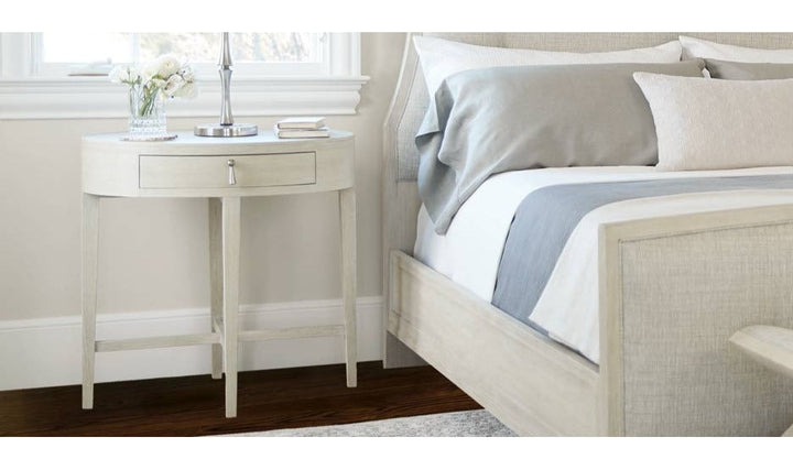 East Hampton Oval Nightstand-Nightstands-Jennifer Furniture