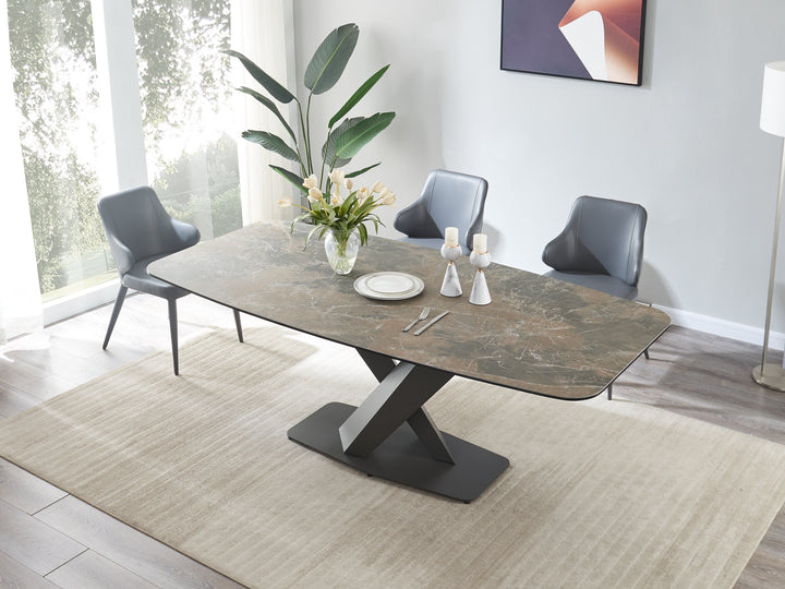 Elegance Fixed Dining Table-Dining Tables-Jennifer Furniture