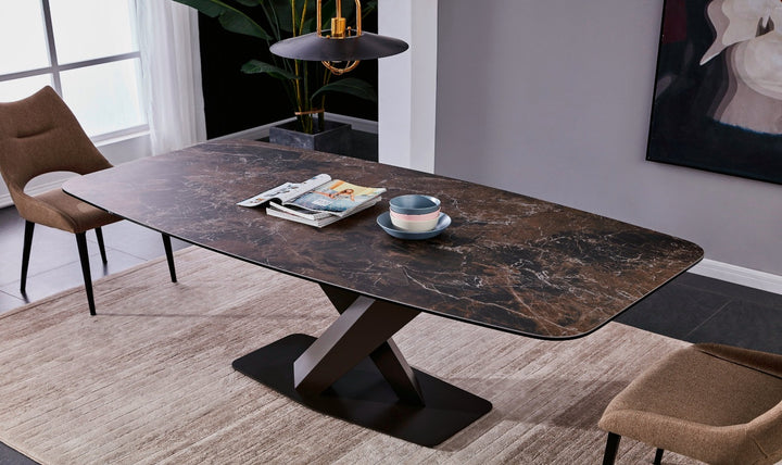 Elegance Fixed Dining Table-Dining Tables-Jennifer Furniture