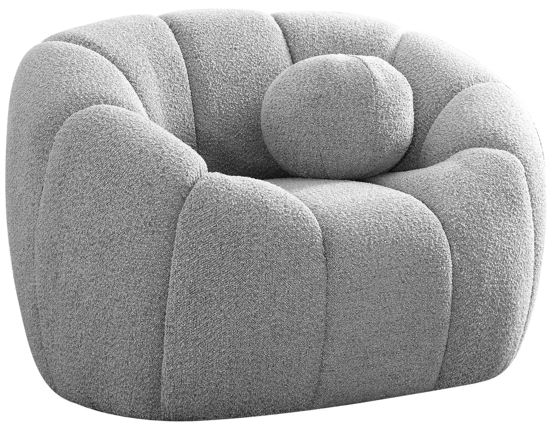 Elijah Boucle Chair-Chairs-Jennifer Furniture