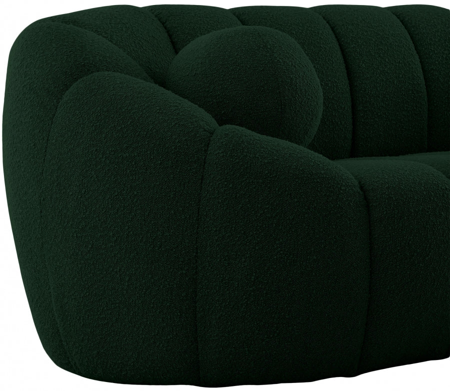 Elijah Boucle Loveseat-Loveseats-Jennifer Furniture