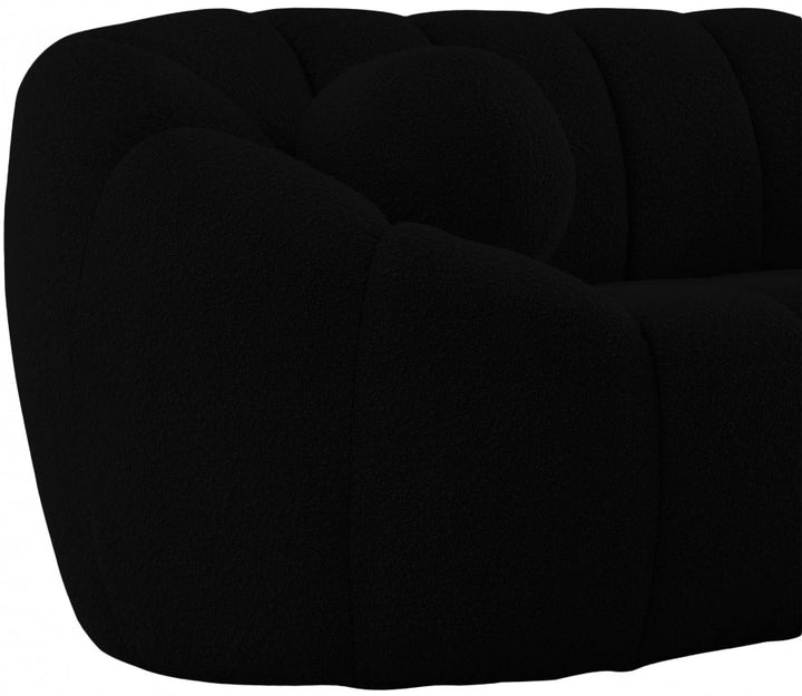 Elijah Boucle Loveseat-Loveseats-Jennifer Furniture