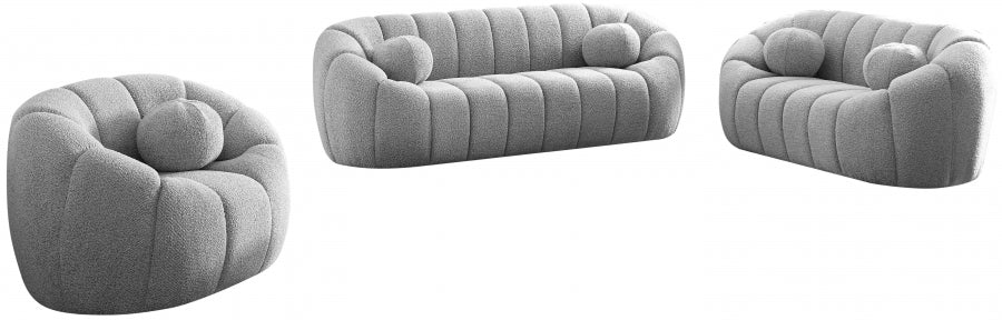 Elijah Boucle Sofa-Sofas-Jennifer Furniture