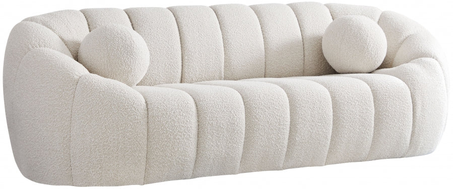 Elijah Boucle Sofa-Sofas-Jennifer Furniture