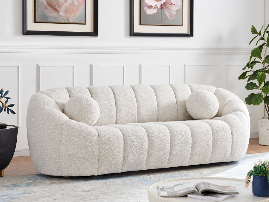 Elijah Boucle Sofa-Sofas-Jennifer Furniture