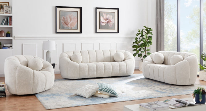 Elijah Boucle Sofa-Sofas-Jennifer Furniture