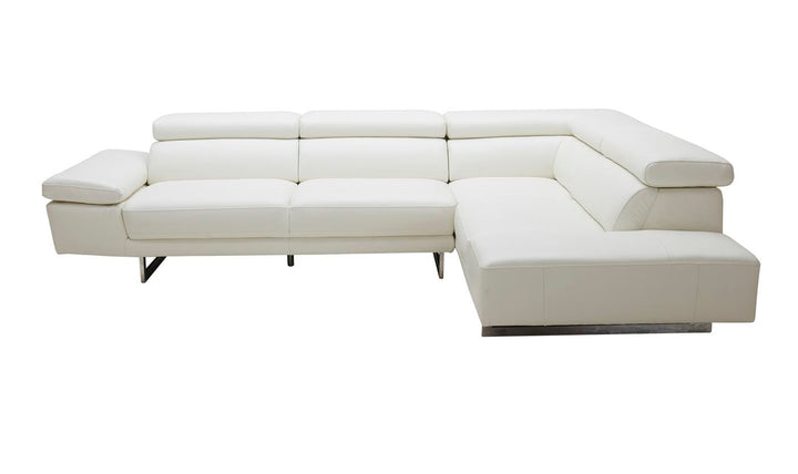 En-tete Italian Leather Sectional Sofa-Sectional Sofas-Jennifer Furniture