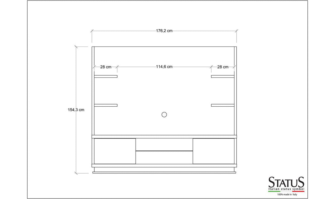 Evolution Wall Unit-Wall Units-Jennifer Furniture