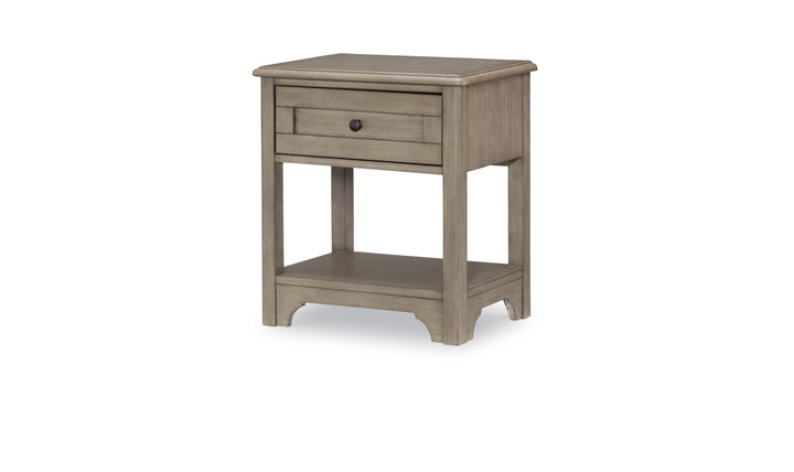 Farm House Open Night Stand-Nightstands-Jennifer Furniture