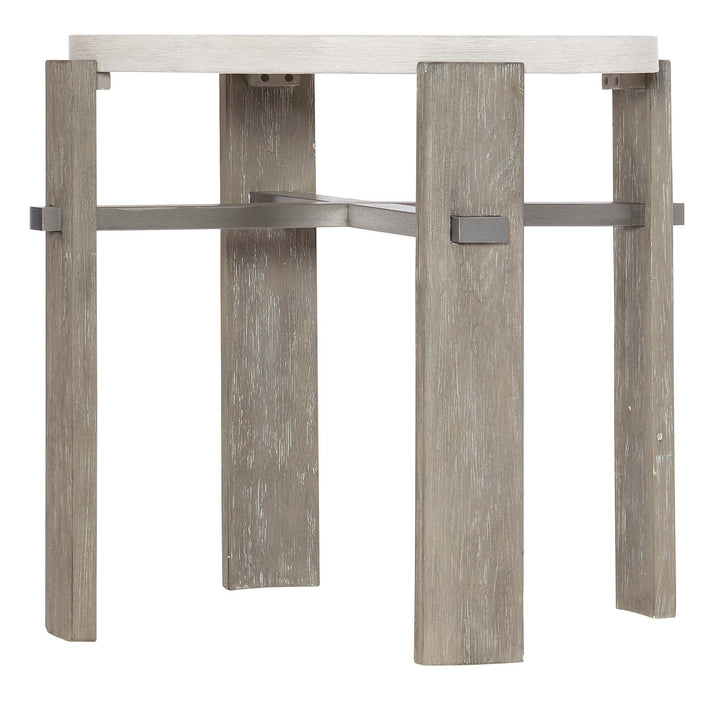 Foundations Round Side Table-End Tables-Jennifer Furniture