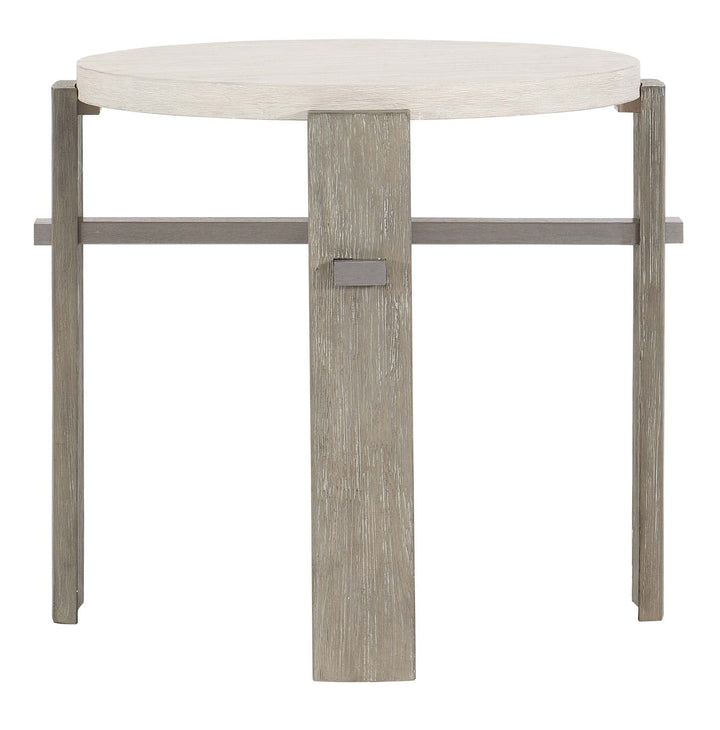 Foundations Round Side Table-End Tables-Jennifer Furniture