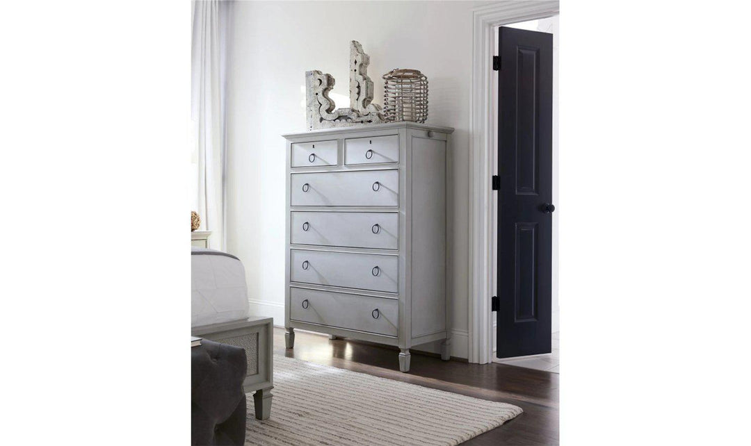 Furniture Drawer Chest - GREY-Storage Chests-Jennifer Furniture